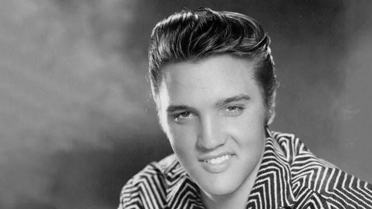 The Elvis Concert band brengt eerbetoon aan Elvis - portret van Elvis op jonge leeftijd