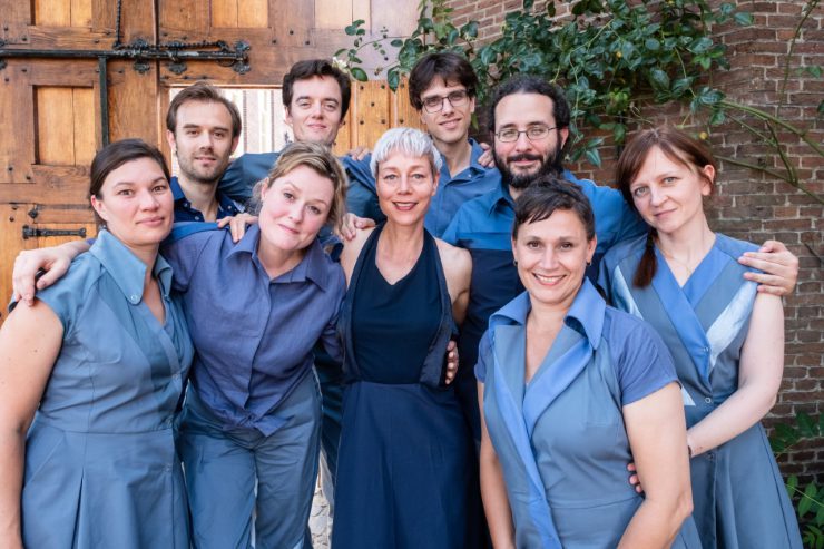 Sounding Bodies online met ‘De Bach Kliniek’ - groepsfoto