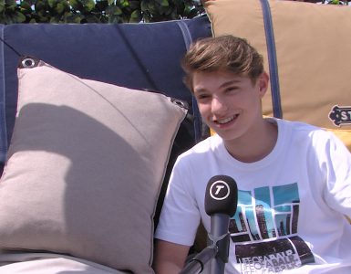 DJ in hart en nieren Pieter Gabriel is nog jong, maar al gevraagd als voorprogramma van het Eurovisie Songfestival