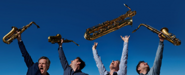 Paradox blijft elke vrijdag online concerten uitzenden van jazzgroepen, op 9 april het Artvark Saxophone Quartet en saxofonist Leo van Oostrom.