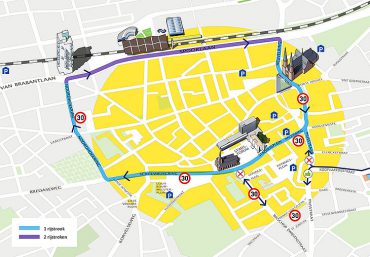 Plannen cityring Tilburg