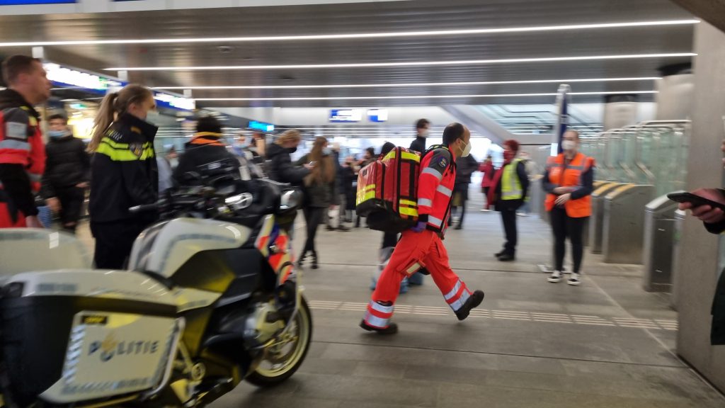 Trauma-arts op station Tilburg Centraal
