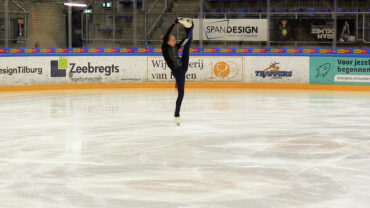 Kunstschaatstalent Angel Delevaque gaat naar het WK junioren in Taiwan