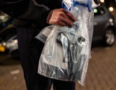 In beslag genomen bewijsmateriaal