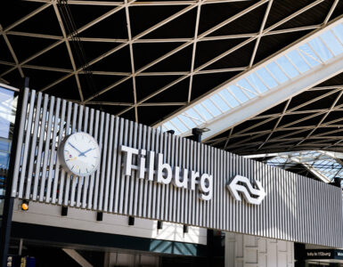Station Tilburg centrumzijde