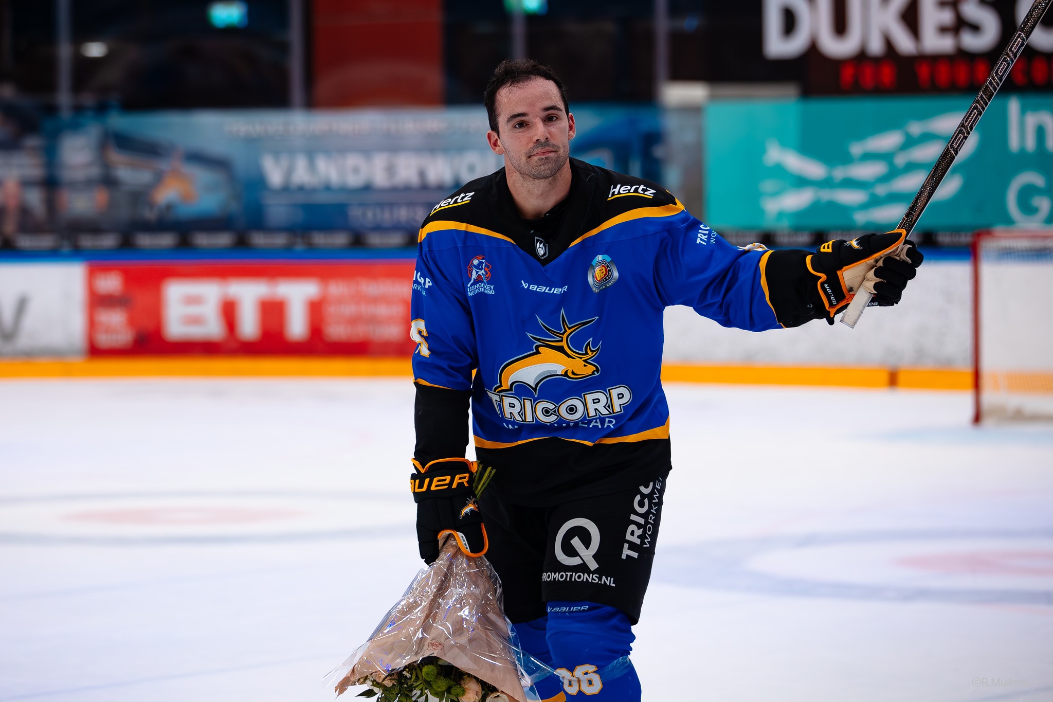 Topscrorer Phil Marinaccio blijft twee jaar langer bij Trappers