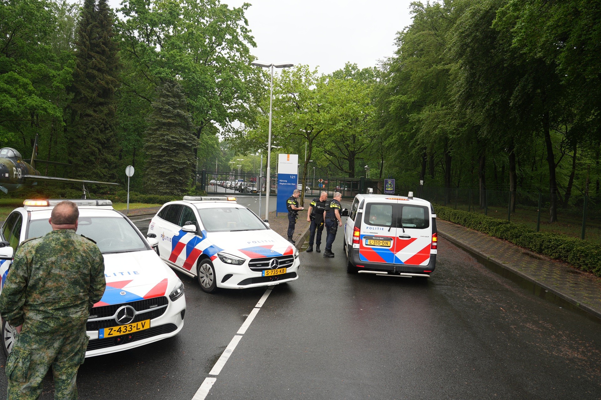 UPDATE: Geen explosieven gevonden op vliegbasis Gilze-Rijen
