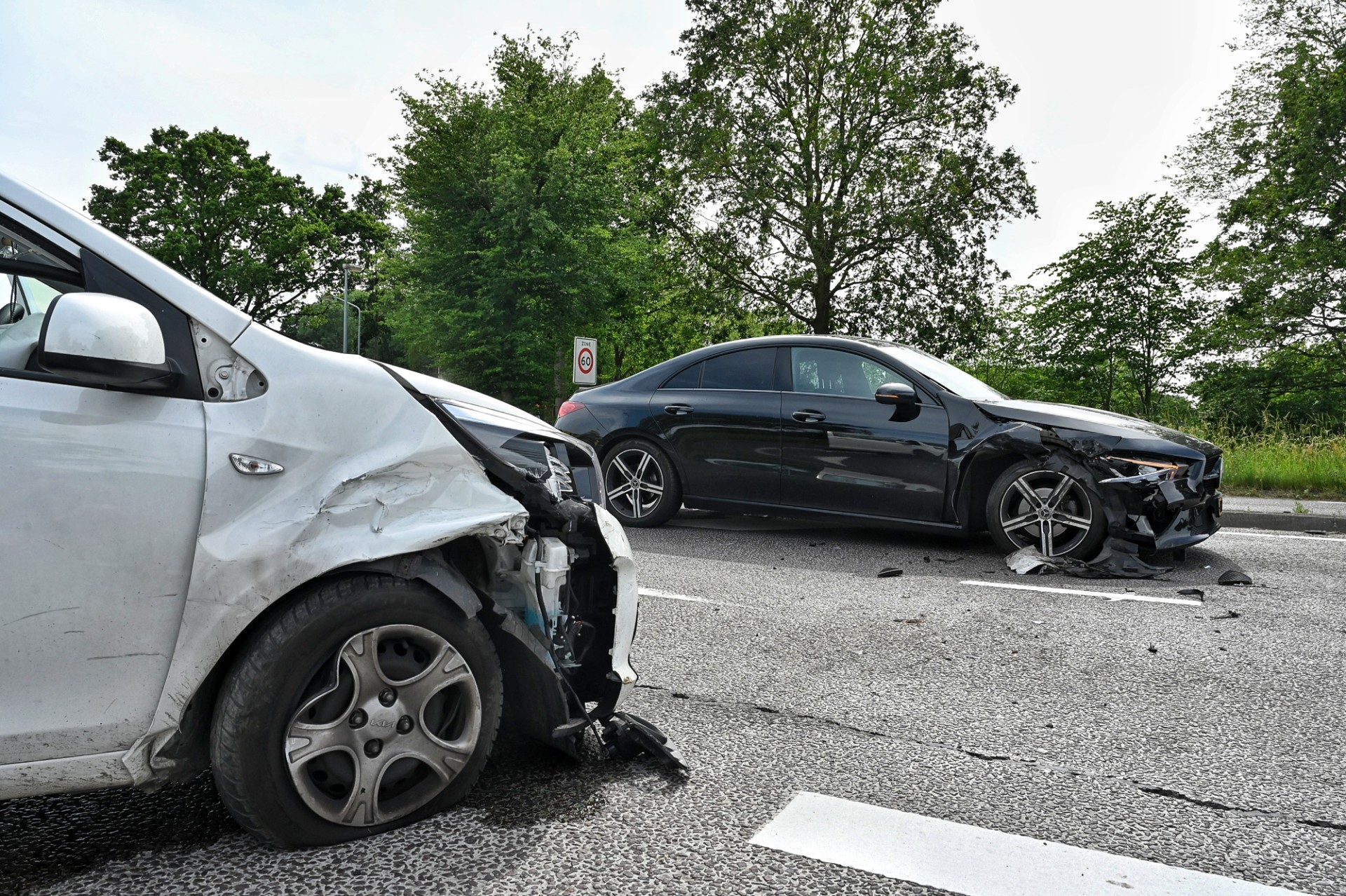 Spookrijder met glaasje te veel op veroorzaakt ongeluk in Oisterwijk