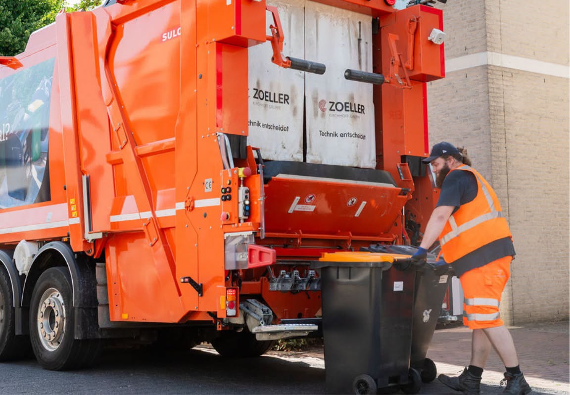 Warmte houdt aan: containers heel de week eerder geleegd