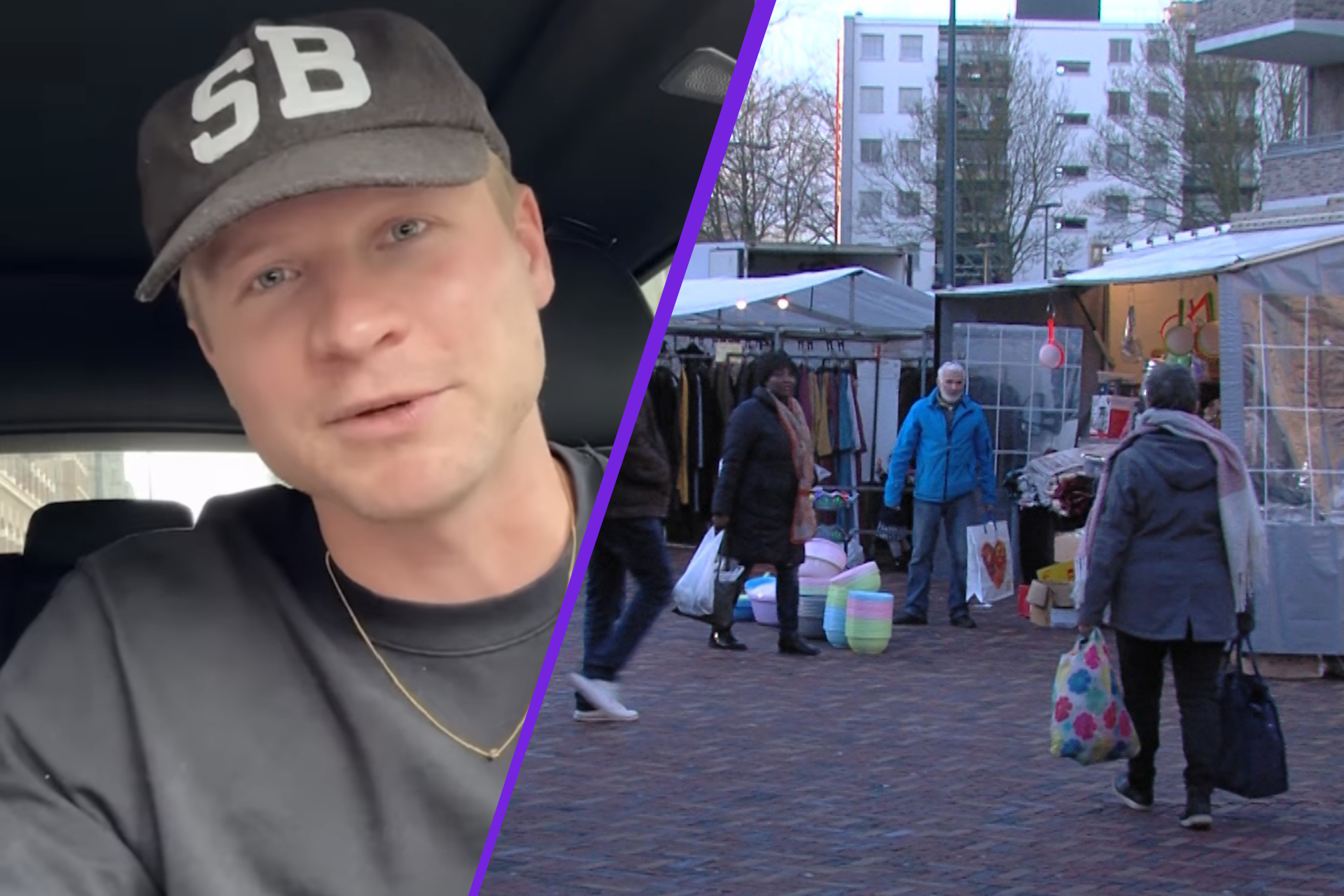 Gestolen frisdrank van YouTuber Kalvijn duikt op bij weekmarkt in Tilburg