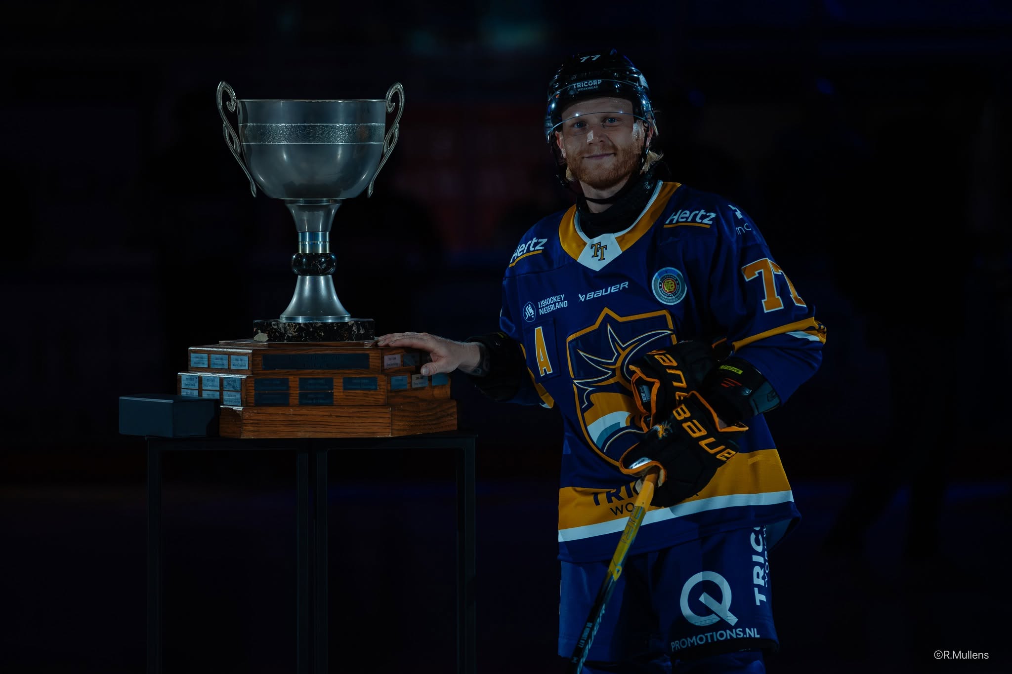 Reno de Hondt nieuwe teamcaptain van Tilburg Trappers