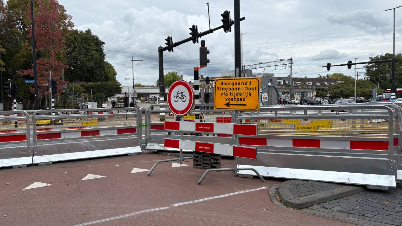 Wegwerkzaamheden zetten verkeer op z’n kop in Tilburg: ‘Snap er niks van’